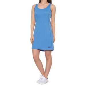 Helly Hansen Lifa Active Solen Dress Blue Sleeveless Athletic Tank Dress Small